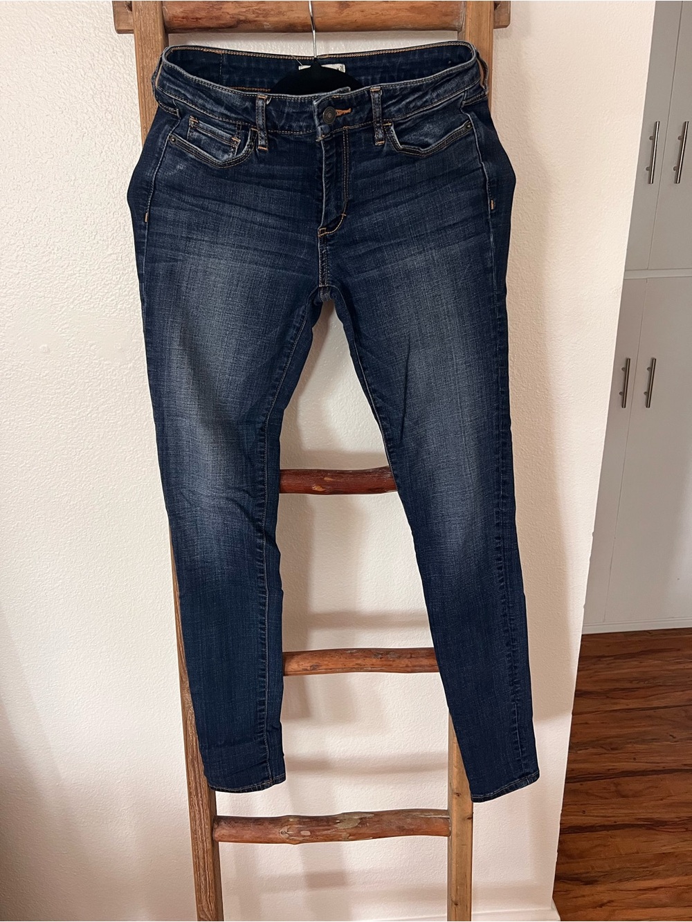 Abercrombie & Fitch Dark Indigo Skinny Jeans